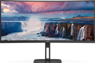 Monitor AOC CU34V5C/BK, 34'', 100Hz, 3440 x 1440 (UWQHD), VA, Class G, i zi