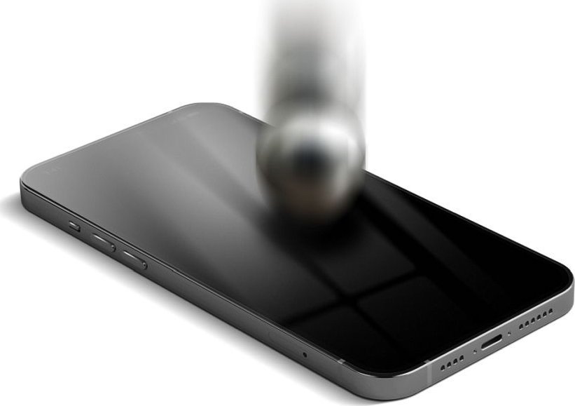 Mbrojtës ekrani Forcell Flexible 5D Hybrid Glass, për iPhone 15 Pro Max, 0.3mm, i zi