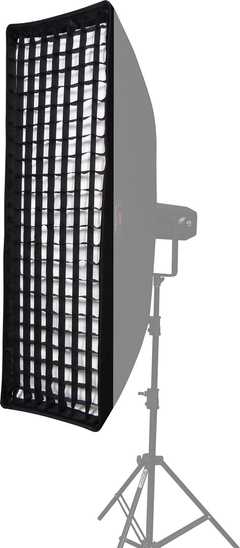 Grilë Honeycomb Hensel për Softbox, 30 x 120 cm, e zezë