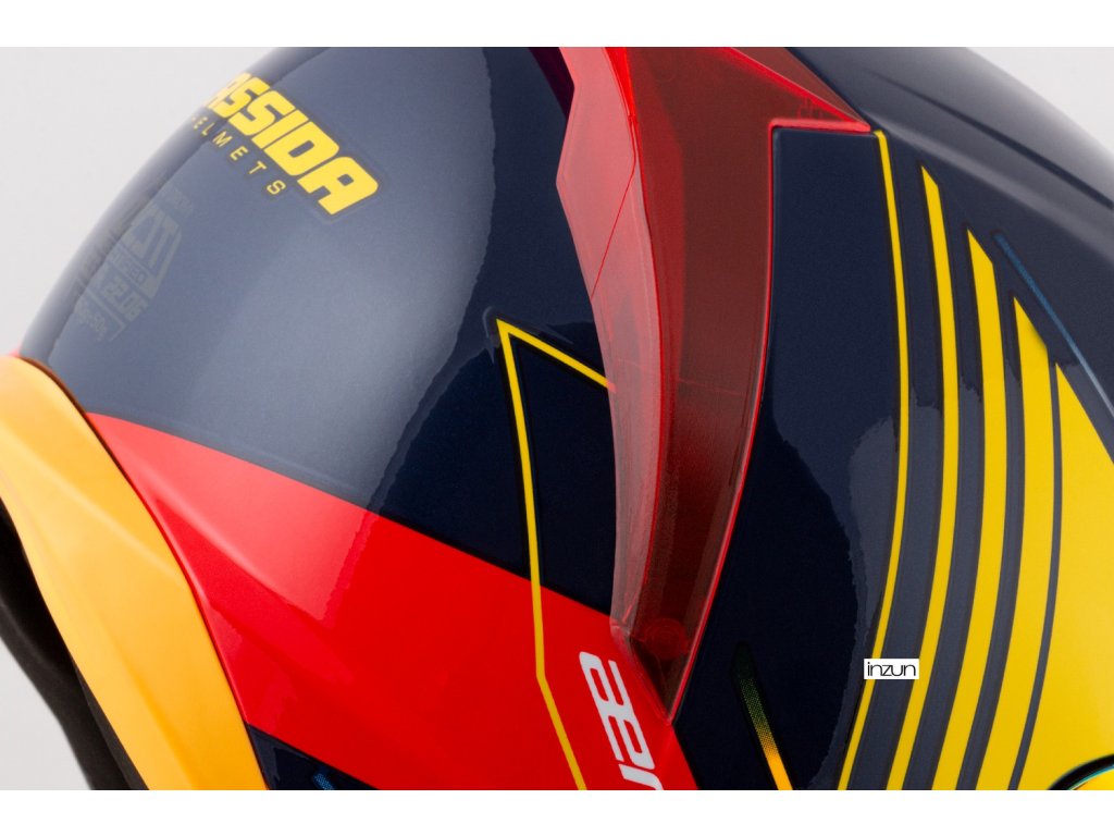 Kaskë integrale Cassida Aero Drome, sport, ECE 22.06, shumëngjyrëshe