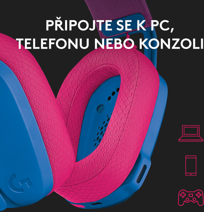 Logitech G435, сина