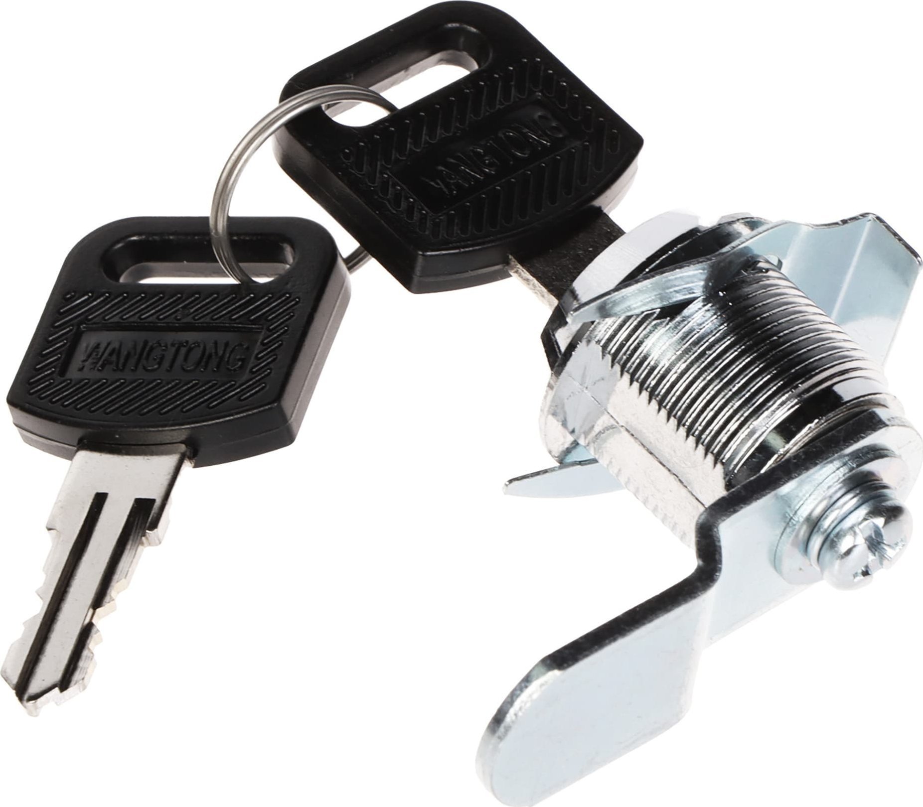 Блокатор за кабинет рек Promotion A19 LOCK N, навој M18, цинкова легура, сребрен