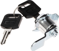 Блокатор за кабинет рек Promotion A19 LOCK N, навој M18, цинкова легура, сребрен