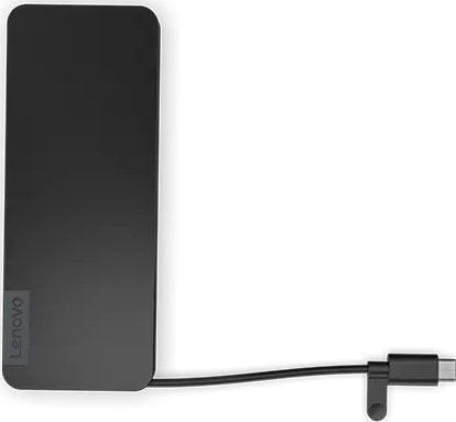 Stacion lidhës Lenovo, USB-C, HDMI, i zi