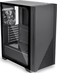 Kase kompjuteri Thermaltake H330 TG, xham i temperuar, ATX, e zezë