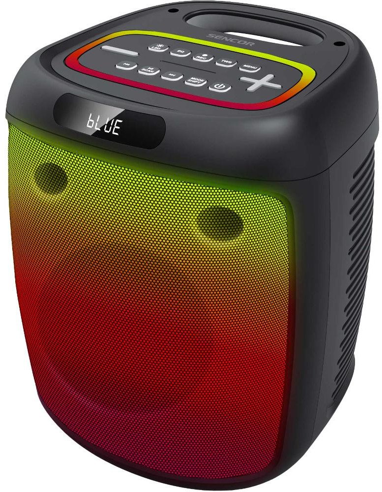 Altoparlant party Sencor Partycon Base, Bluetooth, me mikrofon wireless, i zi