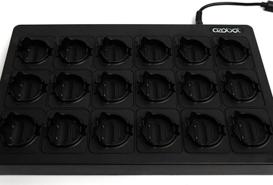 Бежична станица за полнење Ozobot Bit+, 12 слотови, USB-C, црна