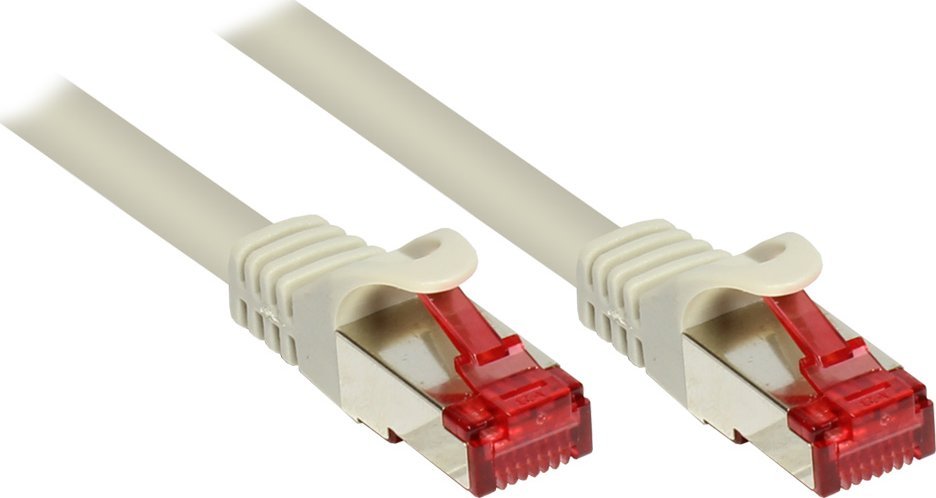 Kabllo rrjeti Alcasa 8060-002, Cat6 S FTP, 0.15m, gri