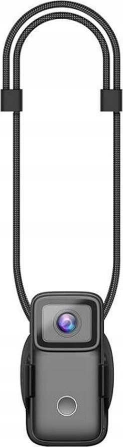 Klip magnetik për kamera SJCAM C300, me qafore të rregullueshme, plastikë najlon polikarbonat, i zi