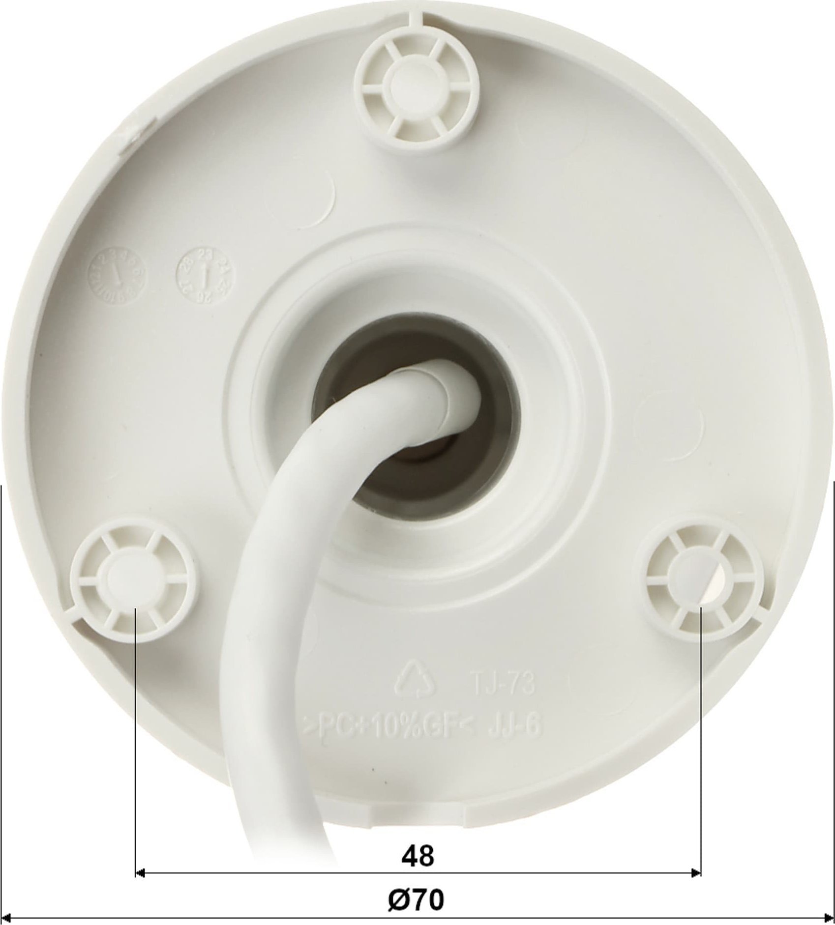 IP камера bullet Hikvision DS-2CD1043G2-LIU, 4MP, леќа 2.8mm, бела