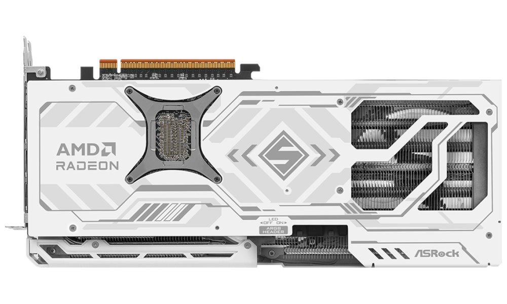 Kartelë grafike Asrock Steel Legend Radeon RX9070 XT, 16GB GDDR6, e bardhë