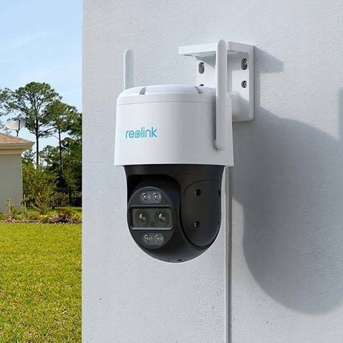 Kamerë IP Reolink Trackmix W760, 4K 8MP, Wi‑Fi, për jashtë