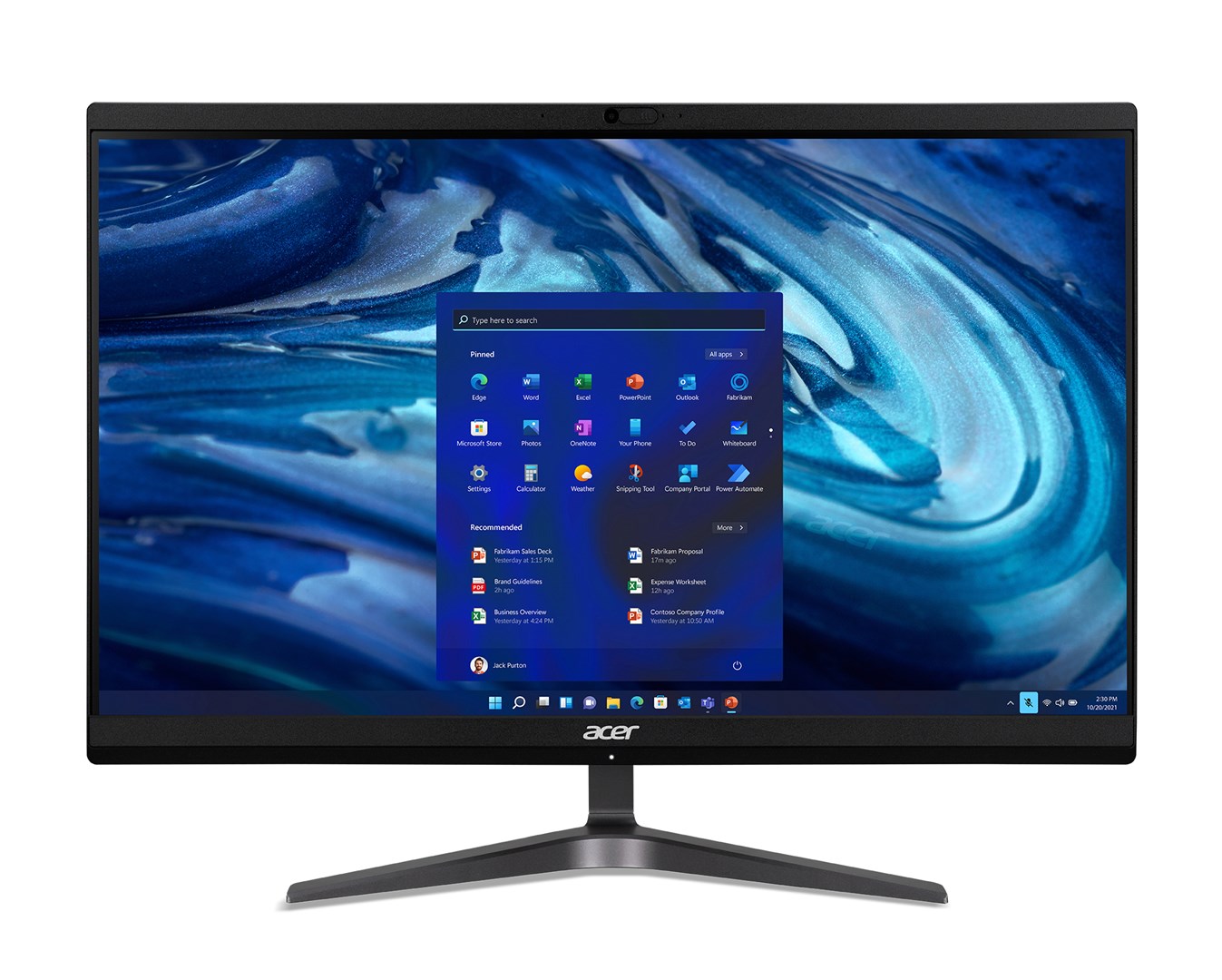 Kompjuter ACER Veriton VZ2594G, 23.8", Intel i3-1215U, 8GB DDR4, 512GB SSD, i zi