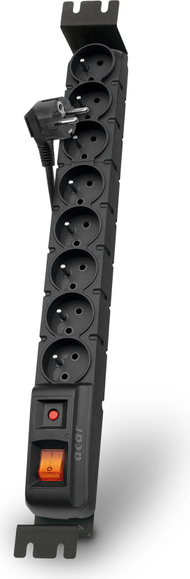 Acar Power Strip S8 FA RACK, 8x 230V, 5m
