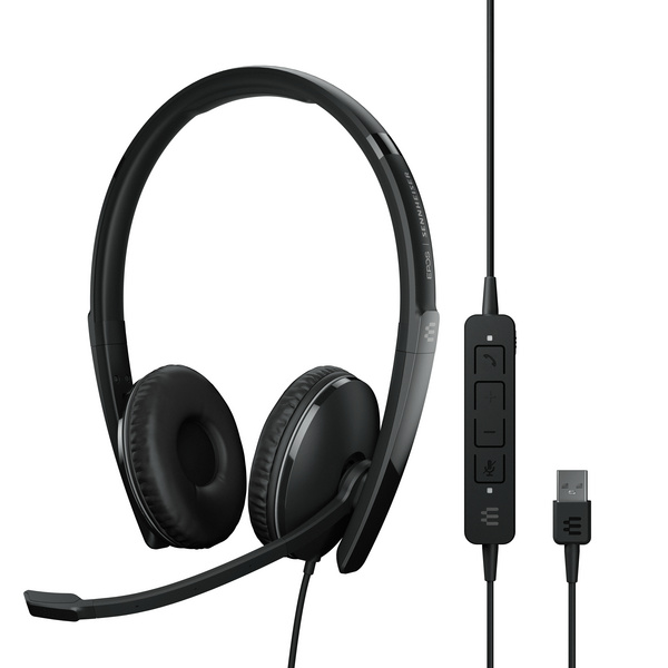 Kufje EPOS Sennheiser ADAPT 160 ANC, USB-A, të zeza