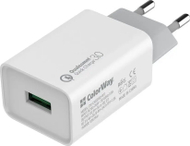 Karikues muri Colorway AC, 1xUSB Quick Charge 3.0, 18W, i bardhë