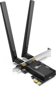 Kartë rrjeti TP-Link Archer TX55E, Wi-Fi 6 AX3000, Bluetooth 5.2, e zezë