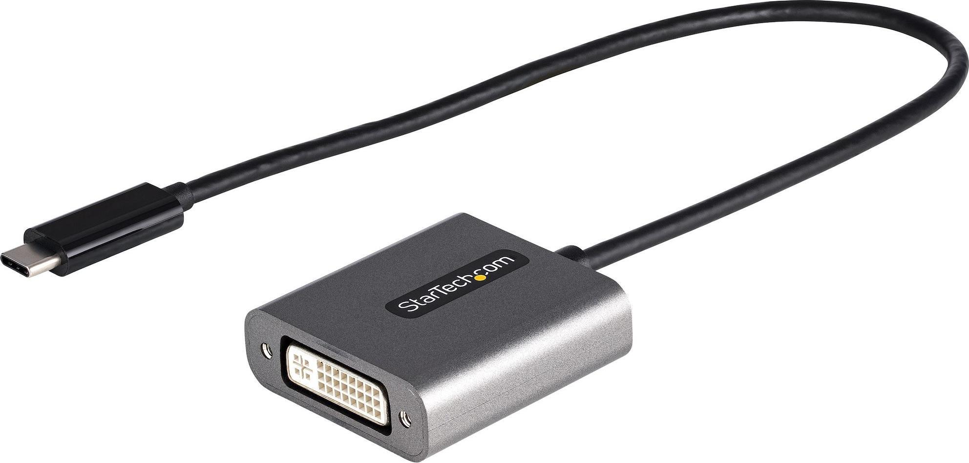 Përshtatës USB C në DVI StarTech, 1920x1200, Thunderbolt 3, i bardhë