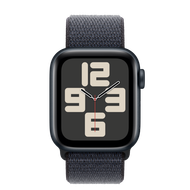 [Ekspozuar] Apple Watch SE2 v3 GPS, 40mm, Midnight Aluminum Case with Ink Sport Loop
