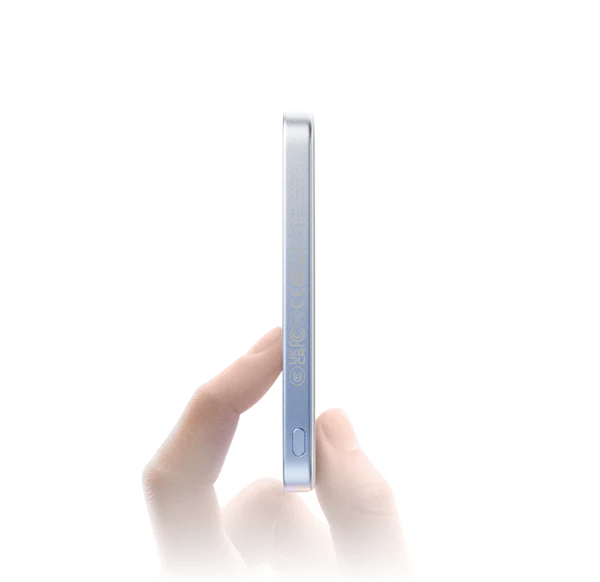 Powerbank SHARGE Aeromag, 5000mAh, i kaltër