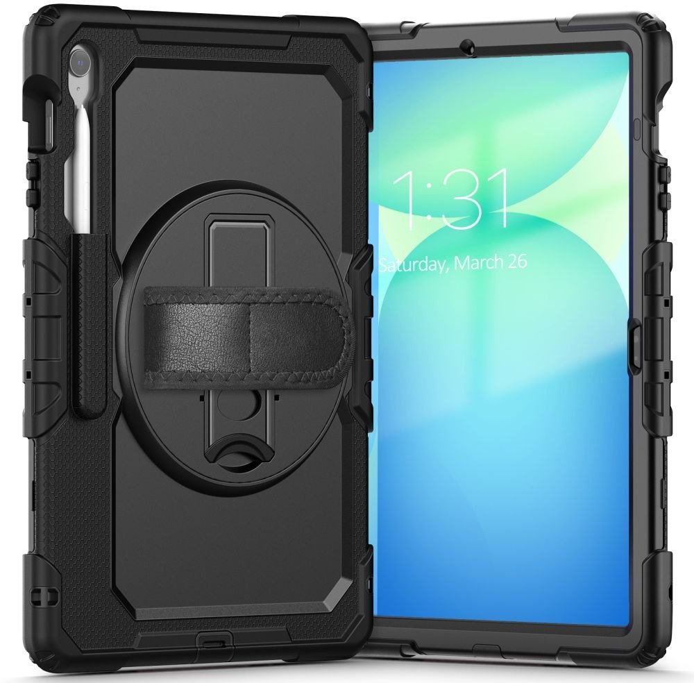 Заштитна навлака за таблет Tech-Protect Solid, Galaxy Tab S10 FE+ 13.1 X620 X626B, црна