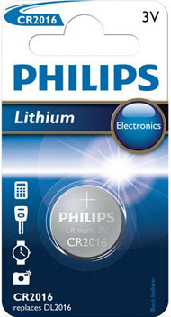 Bateri Philips CR2016 80mAh 