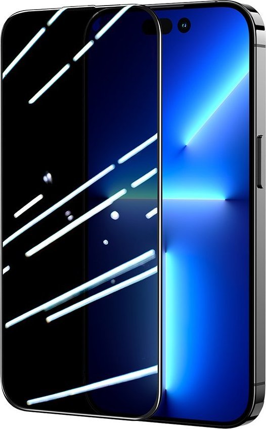 Xham mbrojtës Joyroom JR-P03 Knight Privacy, për iPhone 14 Plus, 2.5D, Anti-Spy, transparent
