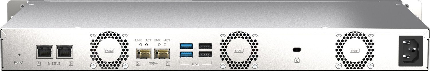 Server NAS QNAP TS-435XeU-4G, 4-bay, 4GB RAM, për rack