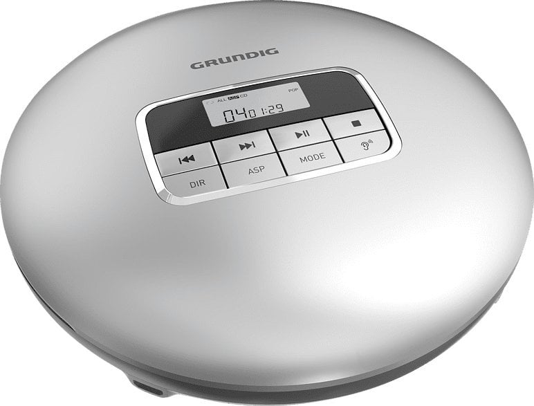 CD player Grundig GCDP 8500, portativ, argjendtë e zezë