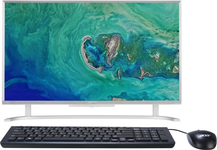 Kompjuter Acer Aspire C 22 (AC22-720), Intel Pentium J3710, 4GB RAM, 500GB HDD, 21.5" Full HD, Intel HD Graphics, i argjendtë