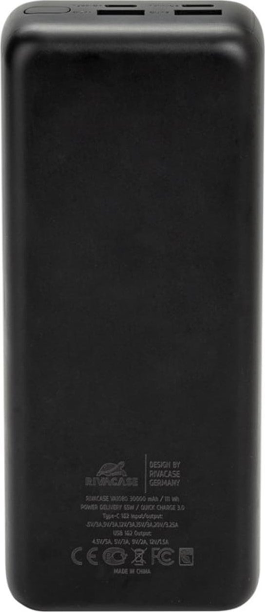 Powerbank 30000 mAh, 65W QC PD, i zi