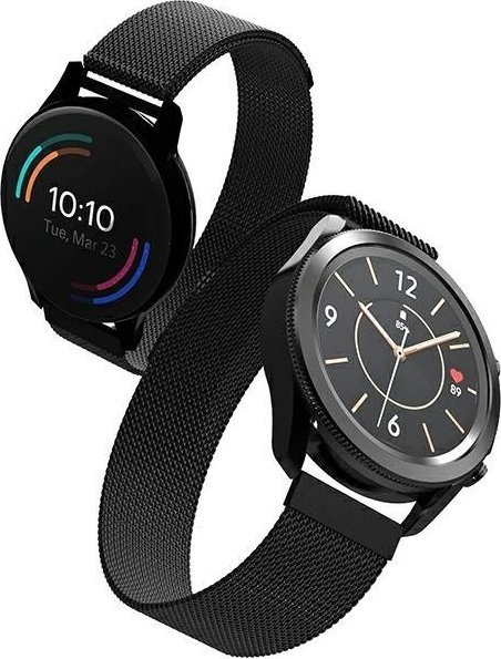 Rrip çeliku Mercury Mesh për Apple Watch, 38/40/41 mm, magnetik, argjendtë