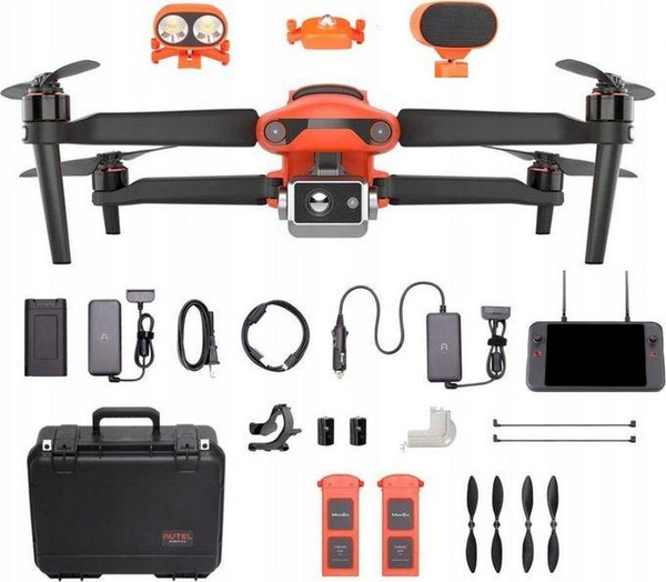 Dron Dual Autel EVO II, portokalli