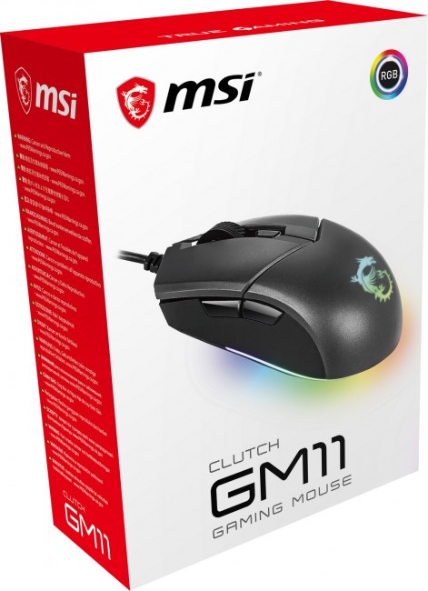 Maus optik MSI Clutch GM11, i zi