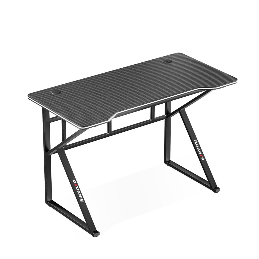 Tavolinë gaming Huzaro Hero 1.6, 120x60 cm, 15mm, e zezë