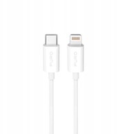 Kабел USB Puro TPE, USB C во Lightning, 2m, 20W, бела