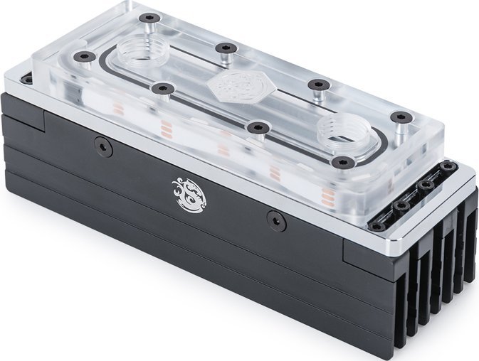 Ладилник за меморија Bitspower Memory Cooler ARGB, сет 4 парчиња, проѕирен