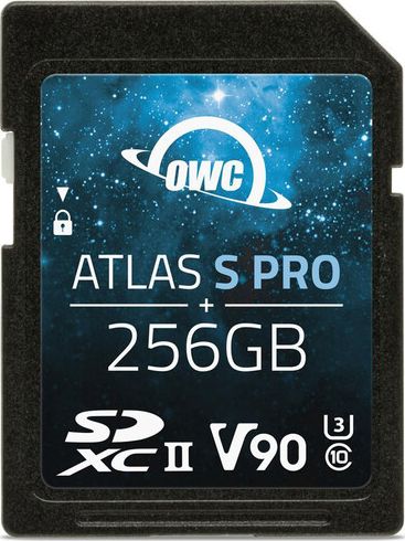 Kartë memorie OWC Atlas S Pro SDXC, 256GB, Class 10 UHS II U3 V90