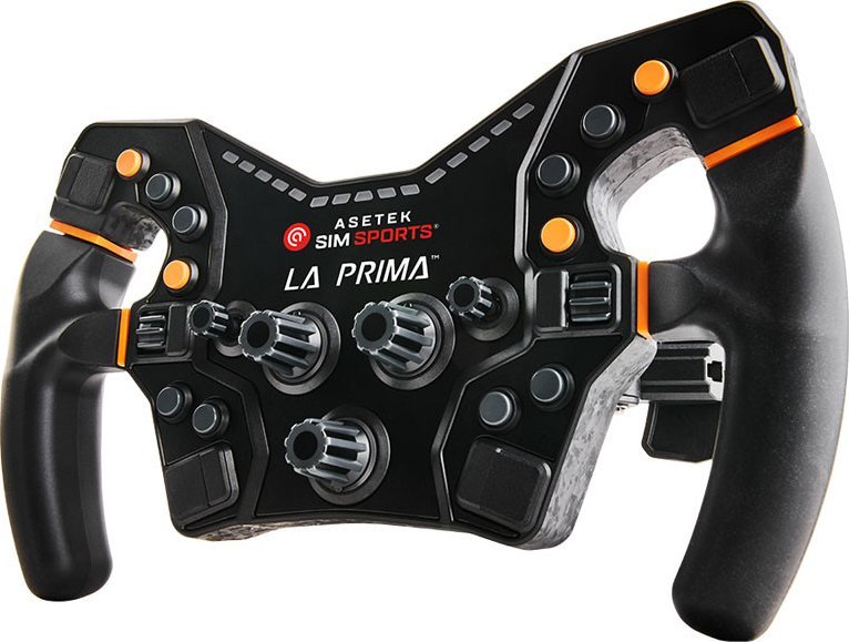 Timon gare Asetek SimSports La Prima Formula, 21 butona programues, LED RGB, i zi