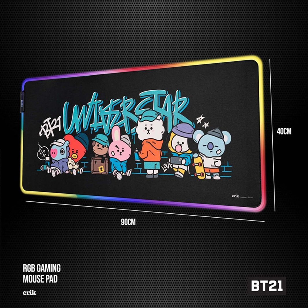 Mouse pad BTS XXL, LED, i zi