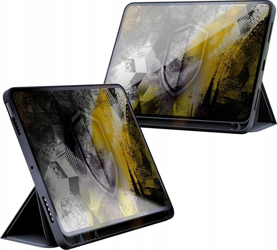 Навлака за таблет 3MK Soft, за Samsung Galaxy Tab S9+, со Wake Sleep функција, црна