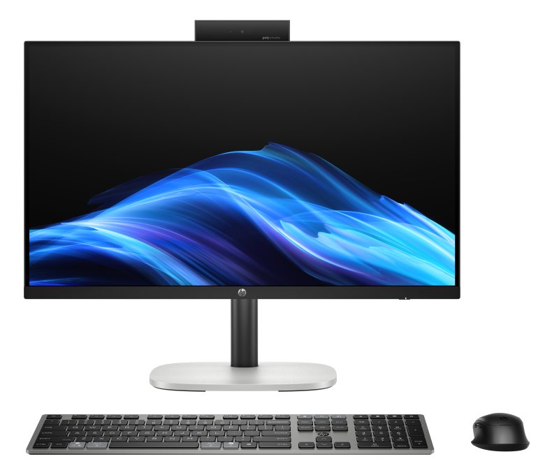 Kompjuter AIO HP 4G1i 24T U5-225T, 24", Intel Core U5, 16GB RAM, i bardhë