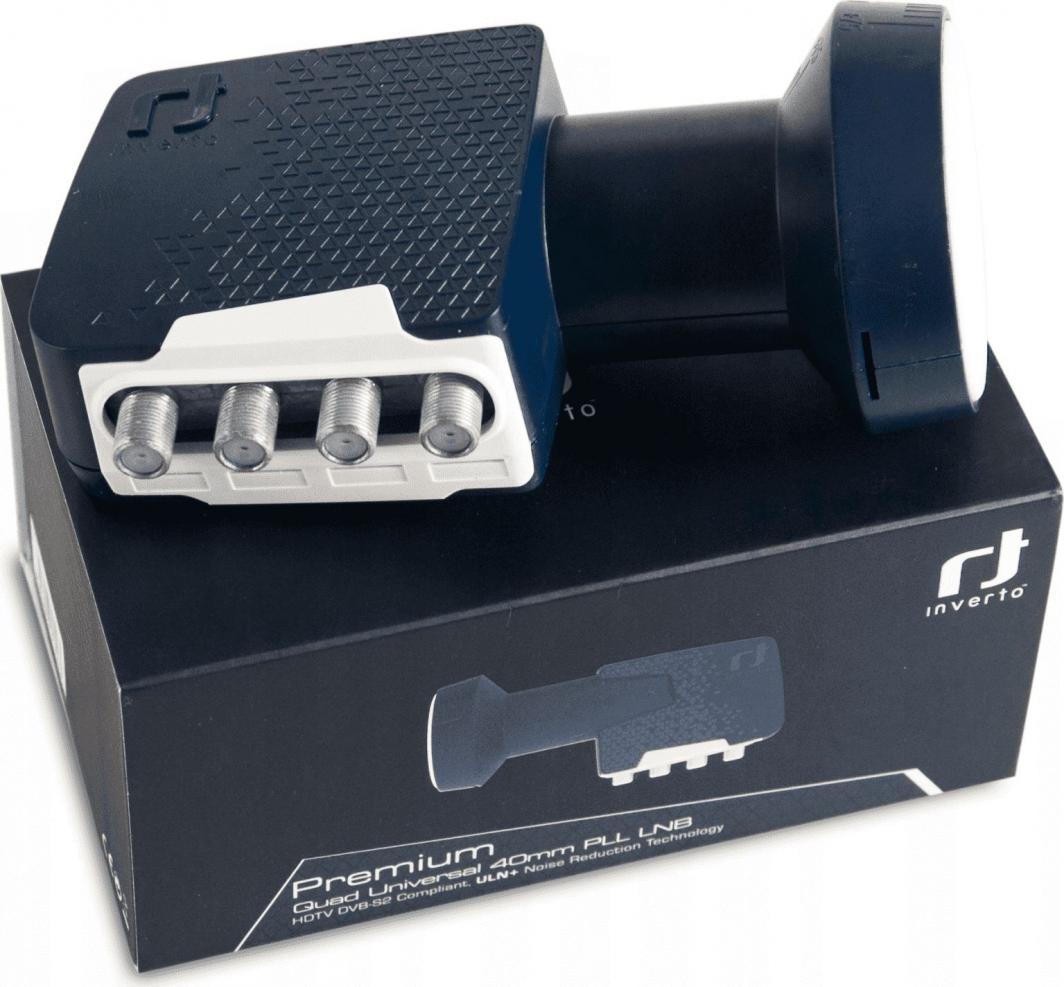 Konvertues satelitor Inverto Quad Premium, 10.60 GHz, i zi