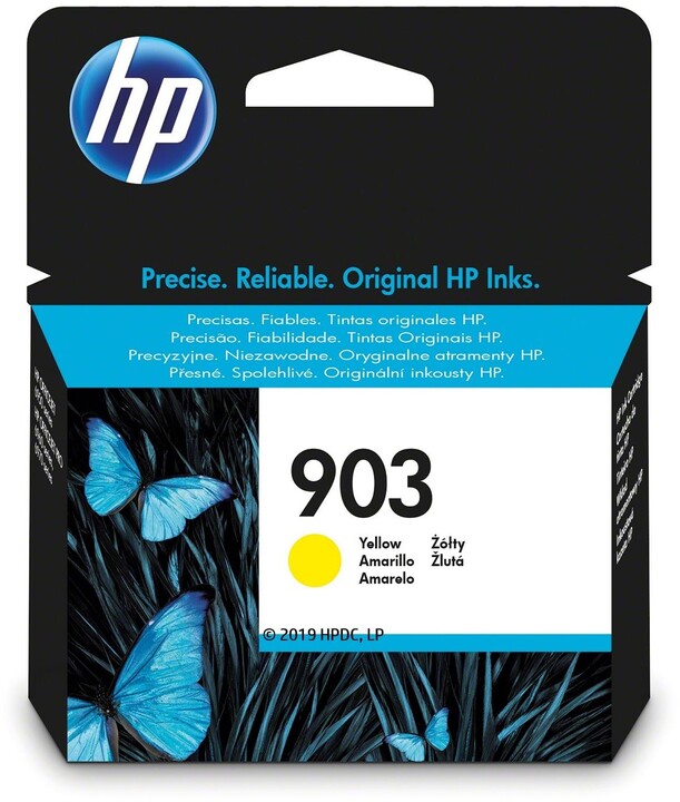 Ngjyrë HP T695AW, e verdhë