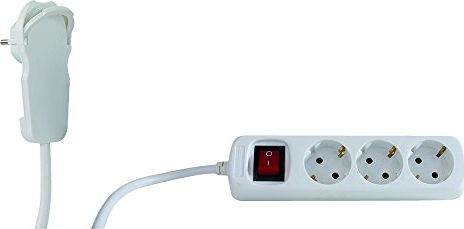 Kabllo zgjatuese REV Schuko, 3500W, 2m, e bardhë