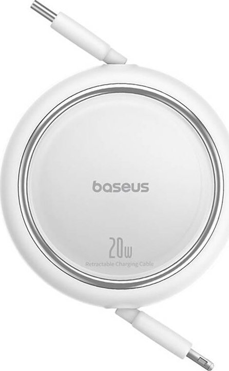 Кабел продолжувач Baseus Free2Pull USB-C во Lightning, 1m, 20W, бел