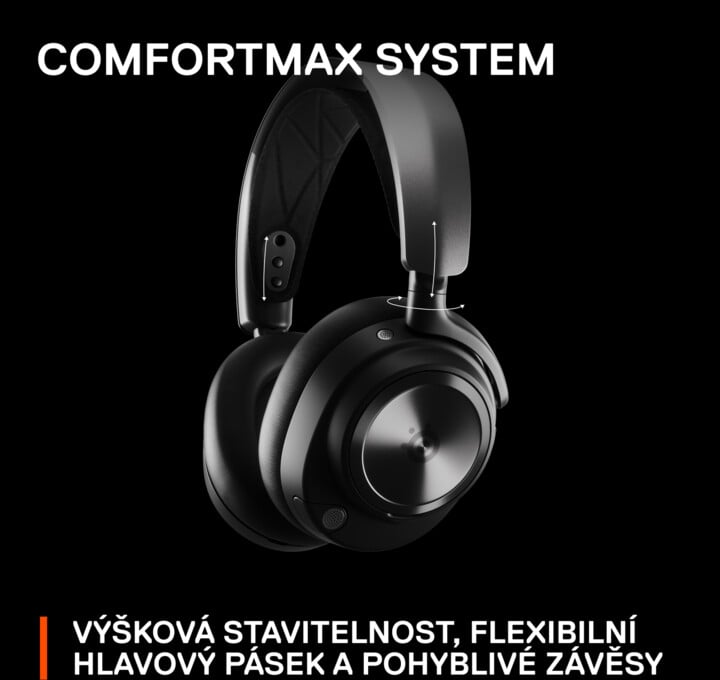 Слушалки SteelSeries Arctis Nova Pro Wireless X, црни