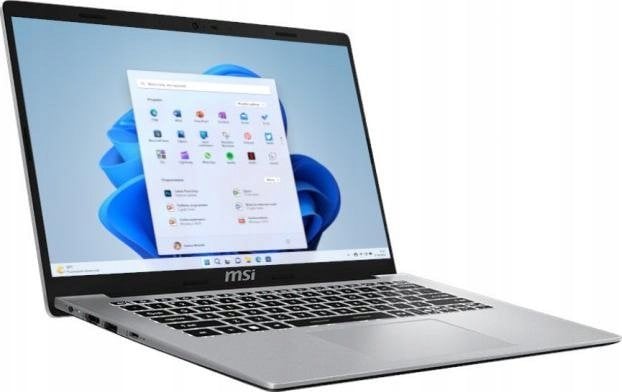 Laptop MSI Modern 15 F13MG, 15.6" FHD, Intel Core i7 13 gjeneratë, 16GB RAM, gri Urban Silver