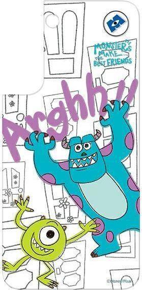 Panel i pasmë Samsung GP-TOS906HIAGW, për Galaxy S22 Plus Frame Cover, Monsters Inc, i shumëngjyrshëm