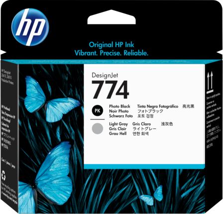 HP 774 Фото Црна и Светло Сива DesignJet Глава за Печатење